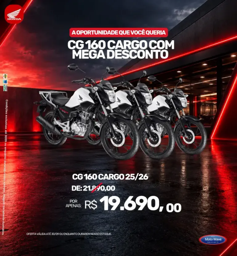 Banner MotoWave Honda CG160 Cargo
