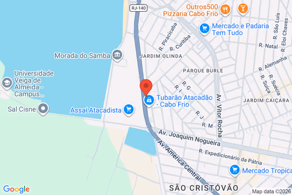 Mapa da localização - Jardim Olinda
